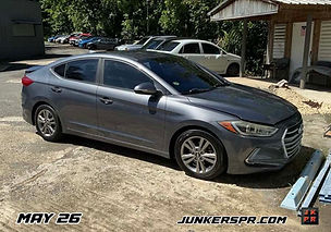 piezas de HYUNDAI ELANTRA 2017 en JUNKER JR GUERRA; recibido en MAY 26