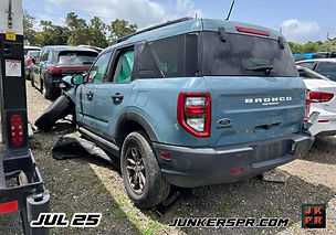 piezas de FORD BRONCO Sport 2022  en JUNKER KENNY CR; recibido en JUL 25