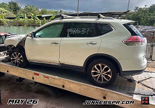 piezas de NISSAN ROGUE 2016 en JUNKER BILO; recibido en MAY 26