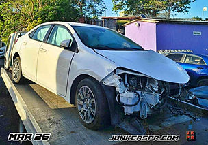 piezas de TOYOTA COROLLA 2017 en JUNKER GARCIA; recibido en MAR 26