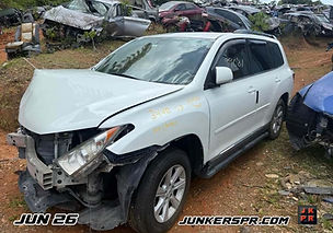 piezas de TOYOTA HIGHLANDER 2013 en JUNKER GARDY; recibido en JUN 26