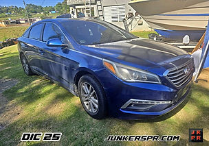 piezas de HYUNDAI SONATA 2015 en JUNKER TOSADO; recibido en DIC 25
