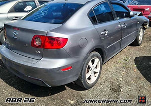 piezas de MAZDA 3 2006 en JUNKER GARCIA; recibido en ABR 26