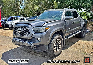 piezas de TOYOTA TACOMA 2022 en Junker Chito, Moca; recibido en sep 2025