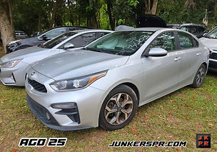 piezas de KIA FORTE 2020 en Junker Rodriguez, Arecibo; recibido en ago 2025