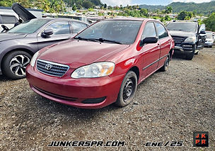 piezas de TOYOTA COROLLA 2005  en JUNKER RODRIGUEZ