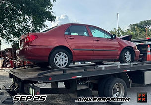 piezas de TOYOTA COROLLA 2005 en JUNKER LUGO; recibido en SEP 25