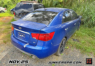 piezas de KIA FORTE 2013 en JUNKER CORREA; recibido en NOV 25