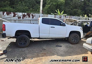 piezas de CHEVROLET COLORADO 2018 en JUNKER BORGES; recibido en JUN 26