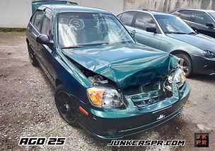 piezas de HYUNDAI BRIO 2004 en JUNKER GARCIA; recibido en AGO 25