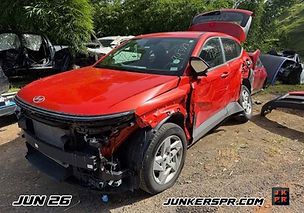 piezas de HYUNDAI KONA 2025 en JUNKER GARDY; recibido en JUN 26