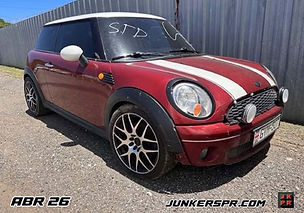 piezas de MINI COOPER 2007 en EURO JUNKER; recibido en ABR 26