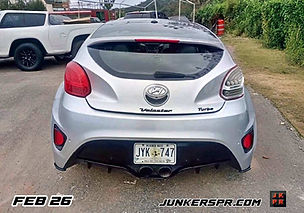 piezas de HYUNDAI VELOSTER 2012 en JUNKER CORREA; recibido en FEB 26
