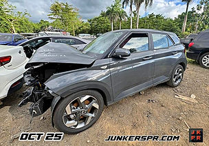 piezas de HYUNDAI VENUE 2025  en JUNKER KENNY CR; recibido en OCT 25