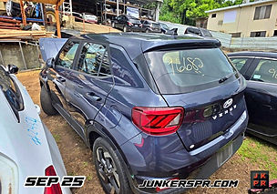 piezas de HYUNDAI VENUE 2022 en JUNKER GONZALEZ; recibido en SEP 25