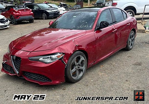 piezas de ALFA ROMEO GIULIA 2017    en Junker Gardy, Moca; recibido en may 2025