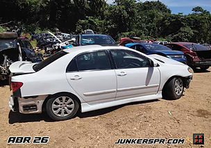 piezas de TOYOTA COROLLA std 2005 en JUNKER RODRIGUEZ; recibido en ABR 26