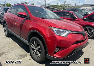 piezas de TOYOTA RAV4 2017 en JUNKER JR GUERRA; recibido en JUN 26