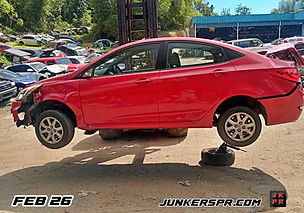 piezas de HYUNDAI ACCENT 2012 en JUNKER GARDY; recibido en FEB 26