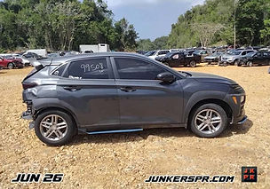 piezas de HYUNDAI KONA 2020 en JUNKER RODRIGUEZ; recibido en JUN 26