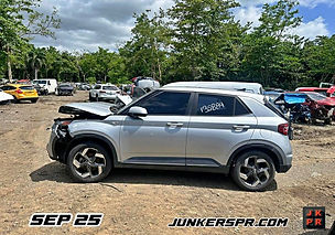 piezas de HYUNDAI VENUE 2021    en Junker Kenny, Cabo Rojo; recibido en sep 2025