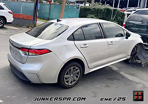 piezas de TOYOTA COROLLA 2023 en JUNKER BILO
