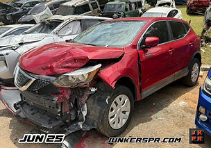 piezas de NISSAN ROGUE Sport 2018   en Junker Gardy, Moca; recibido en jun 2025