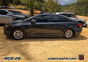 piezas de TOYOTA COROLLA 2024  en JUNKER RODRIGUEZ; recibido en AGO 26