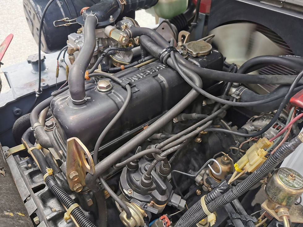 ภาพขนาดย่อ: Nissan J02 พร้อมงาเทฮิงค์คว่ำหงาย ญี่ปุ่น 100%