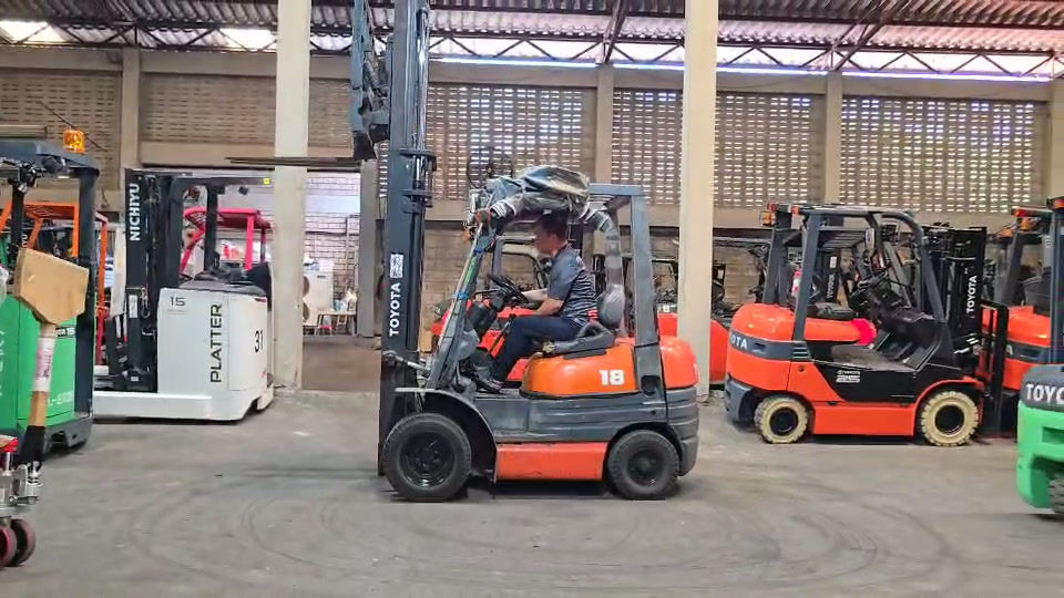 ภาพขนาดย่อ: TOYOTA 6FG18 งาเท งาฮิงค์