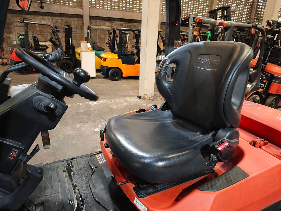 ภาพขนาดย่อ: TOYOTA 8FB30 โฟล์คลิฟท์ไฟฟ้านั่งขับขนาดยก3ตัน