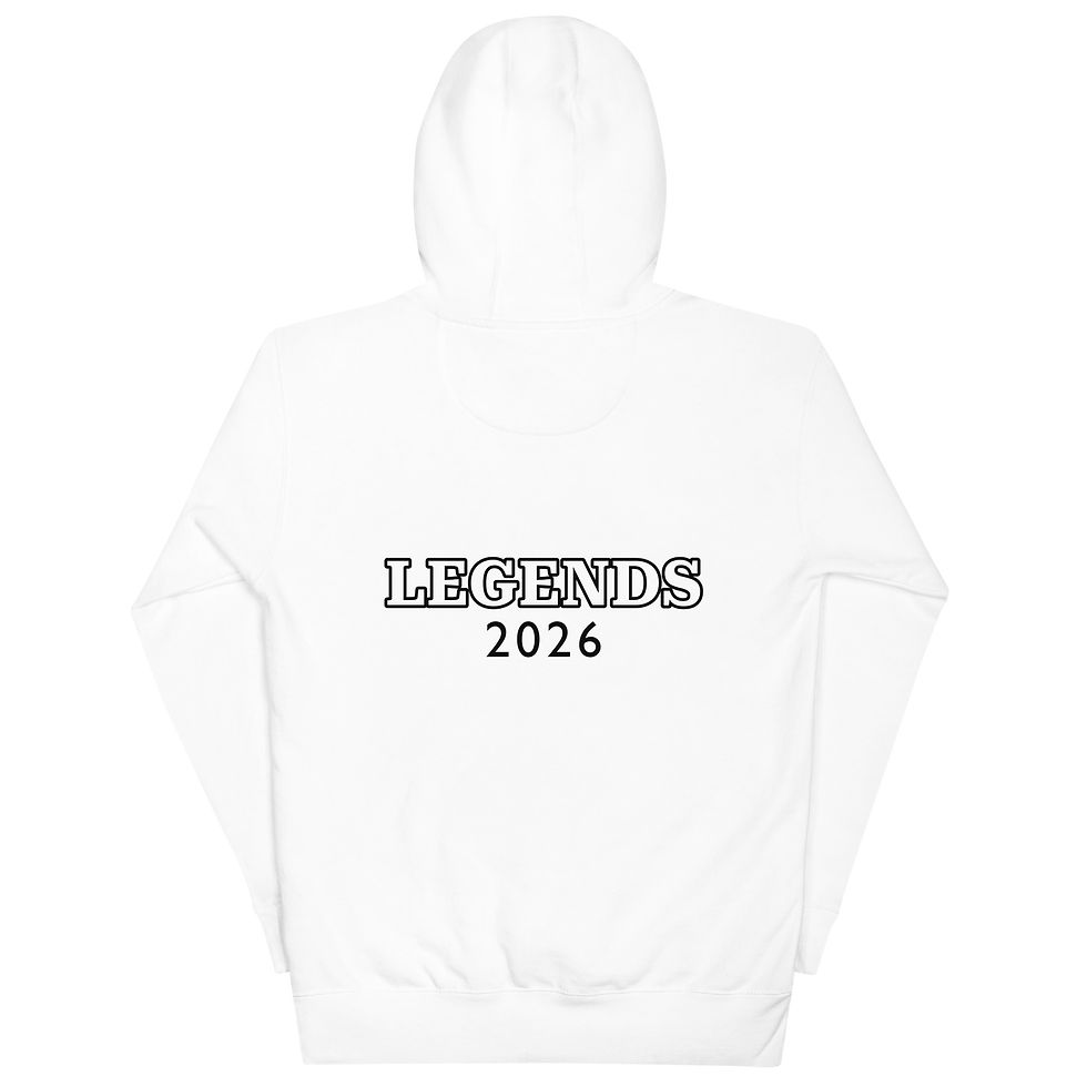 Miniatura: Unisex Hoodie White - MADIBA