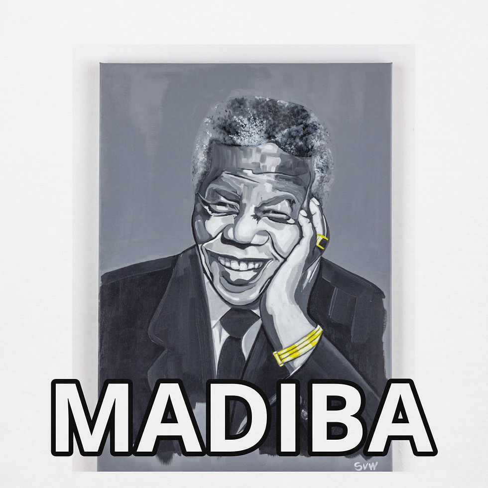 Miniatura: Unisex Hoodie White - MADIBA