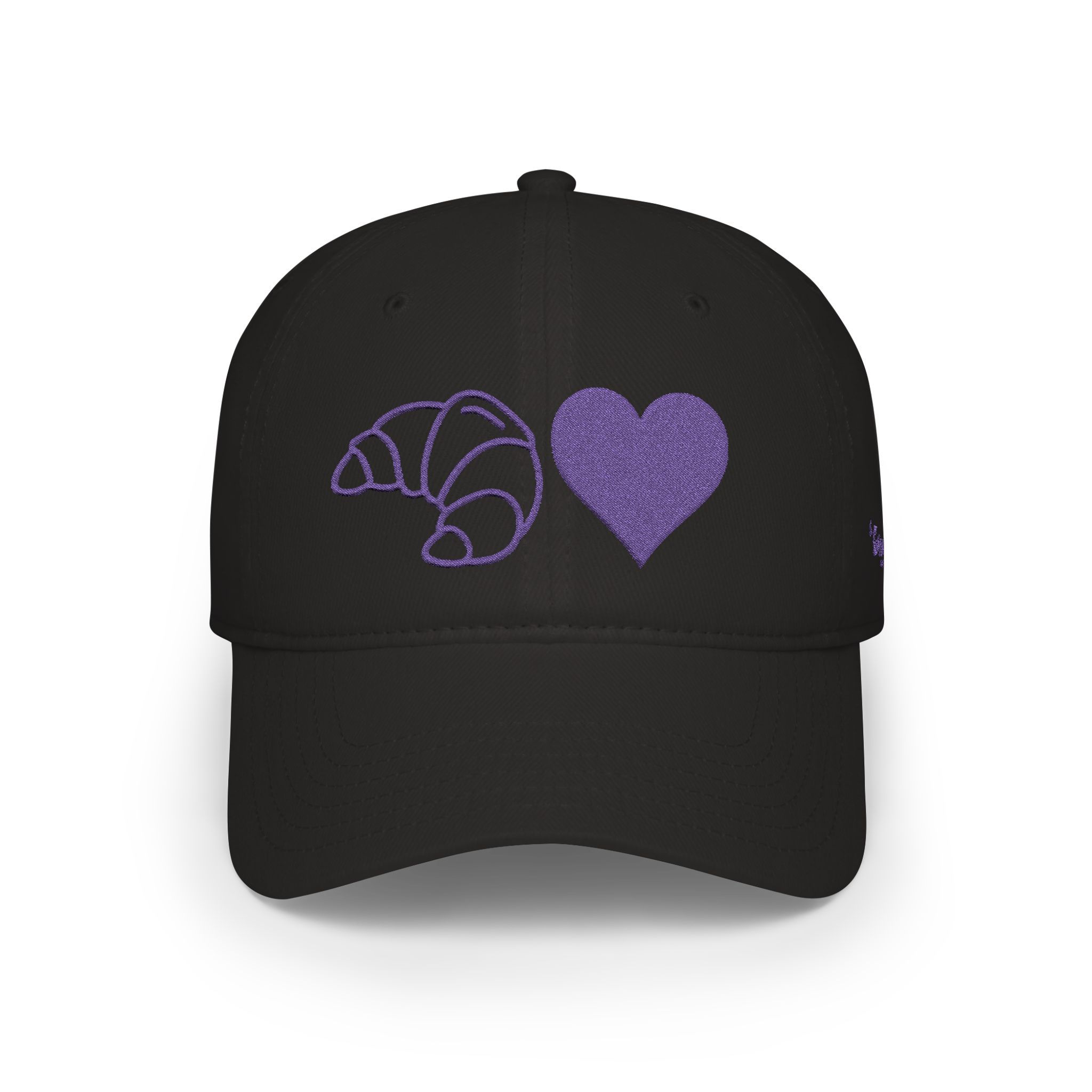 Croissant Heart - Low Profile Baseball Cap