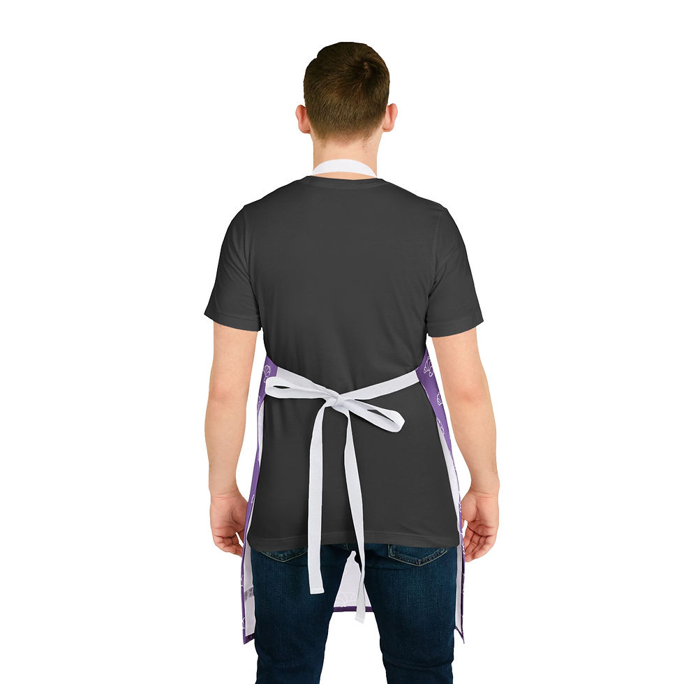 Thumbnail: Croissant Apron (Purple)