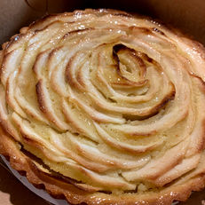 French apple tart