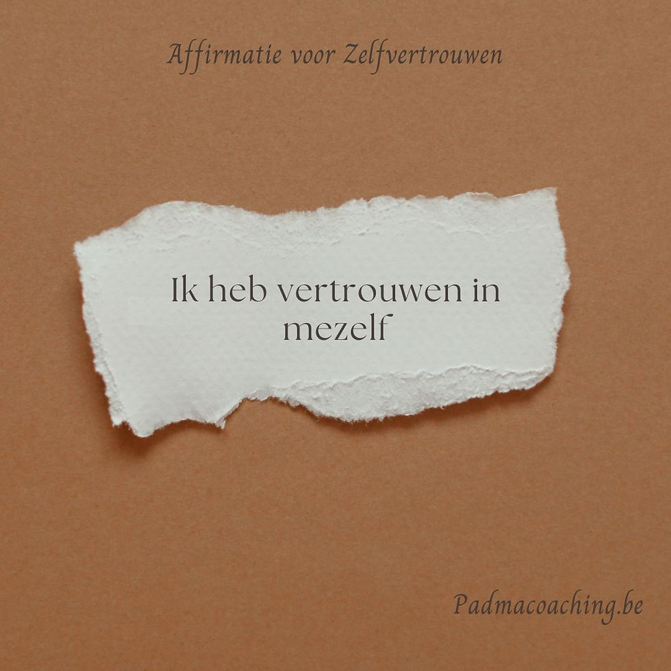 Blog - Zelfvertrouwen Ontketend: Op Weg naar Innerlijke Kracht met “Ik Heb Vertrouwen in Mijzelf” - Padma Coaching