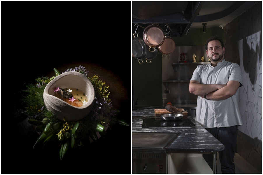 Tomás Treschanski y una cocina contemporánea con identidad propia. Minimalismo y técnica en un formato íntimo.