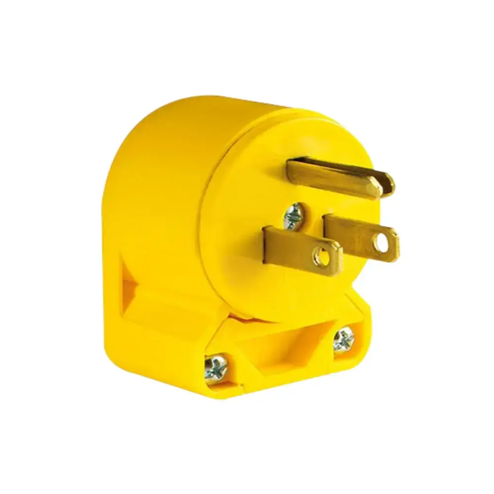 Clavija angulada de vinyl
