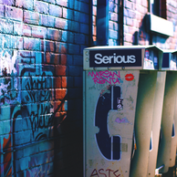 Cover art for Serious single by Marian Renta.