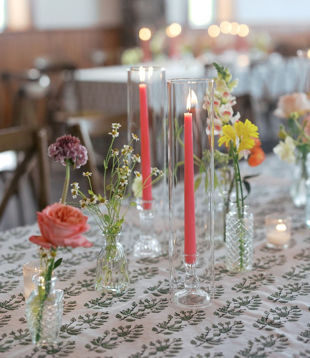 Trio of Bud Vases