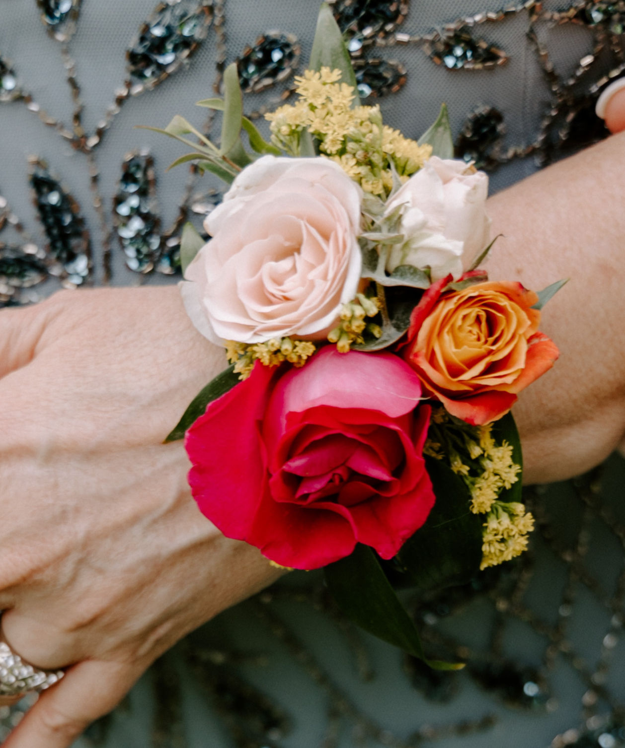 Citrus Corsage