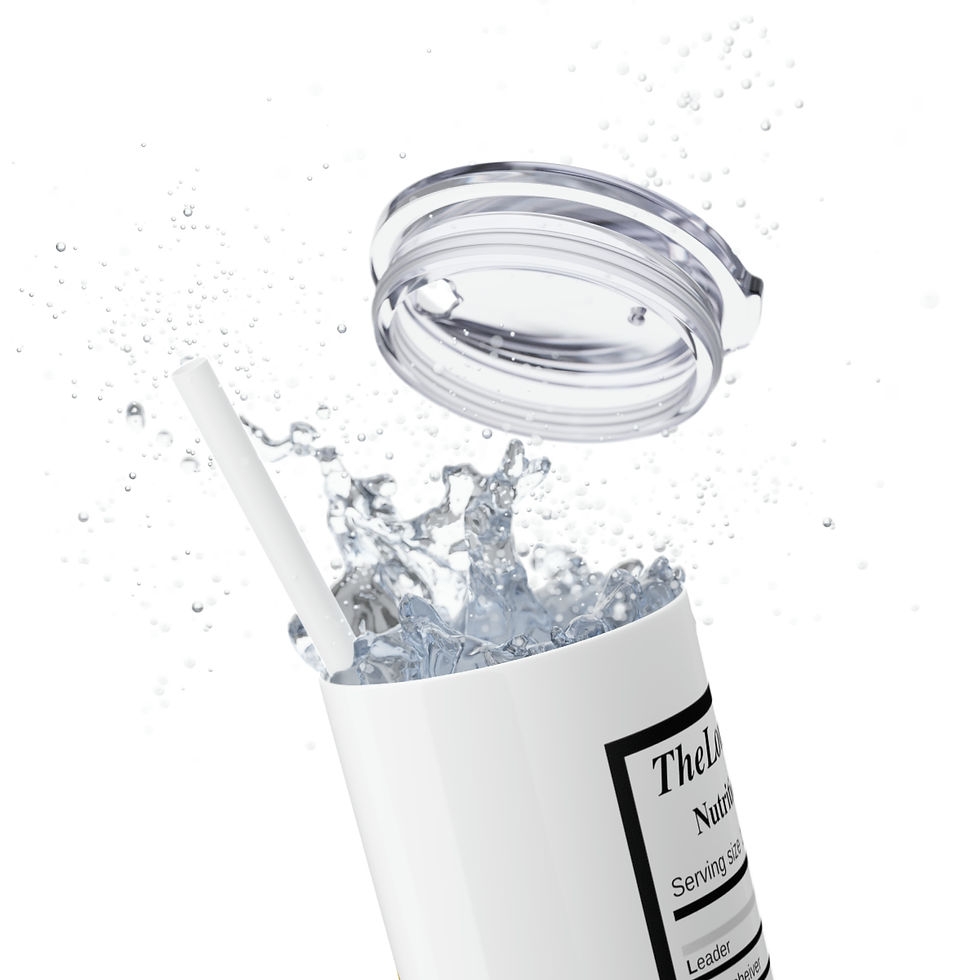 Thumbnail: Skinny Tumbler with Straw, 20oz