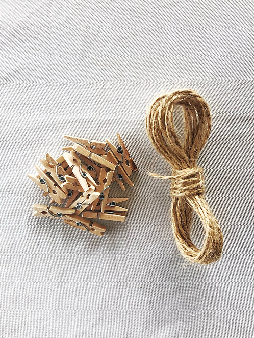 Twine & Pegs