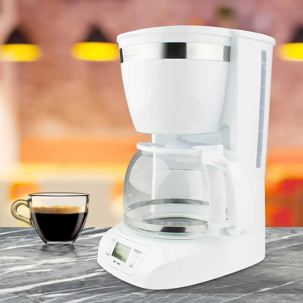 Thumbnail: Brentwood TS-219W 10 Cup Digital Coffee Maker, White