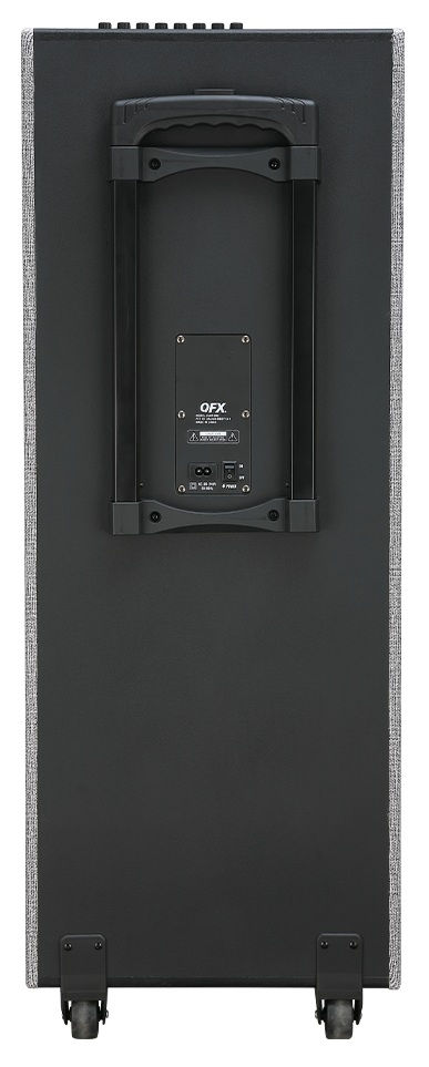 Thumbnail: QFX KAR-99High Definition WIFI Touch Screen Party Speaker System with Mic