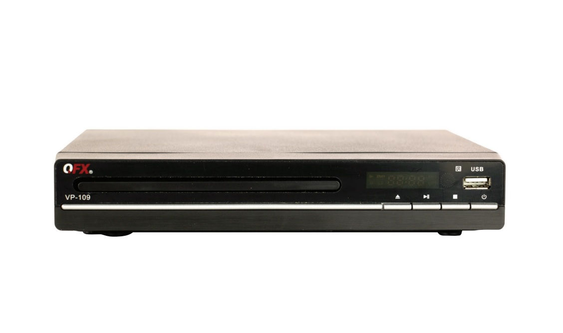QFX VP-109 Digital Multimedia DVD Player RIP CDS to MP3