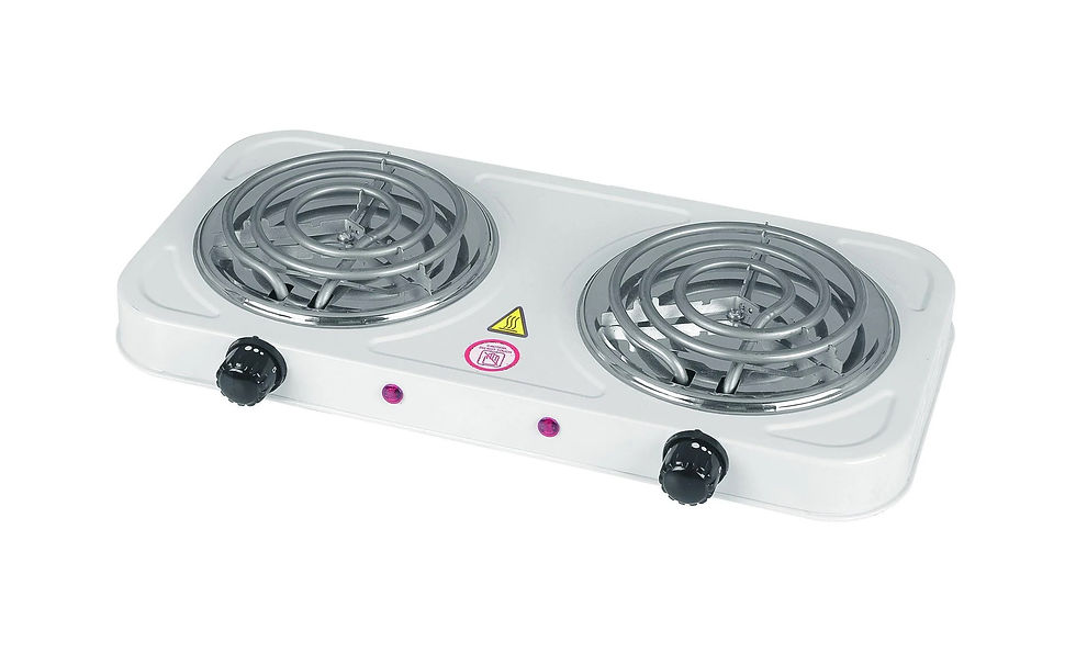 Emerald Samson SM-STV-2680 Electric Double Burner
