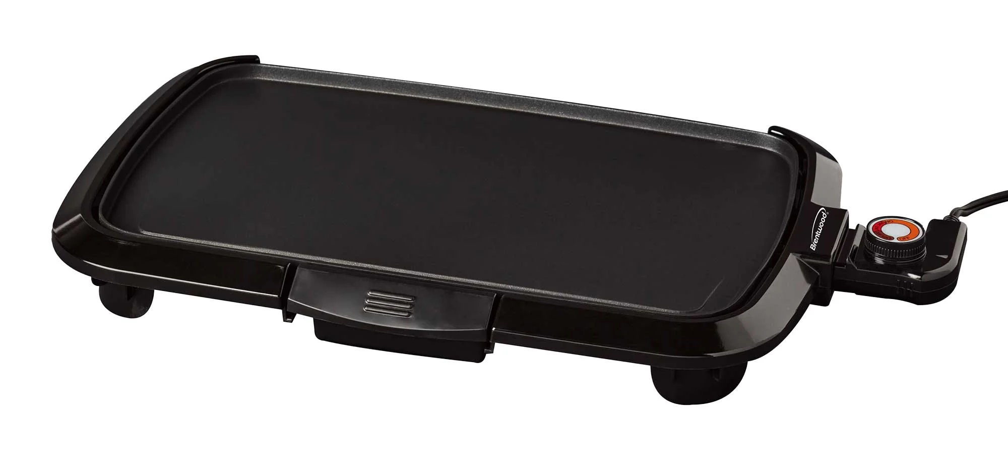 Brentwood TS-821 Non-Stick Electric Griddle with Drip Tray, Black
