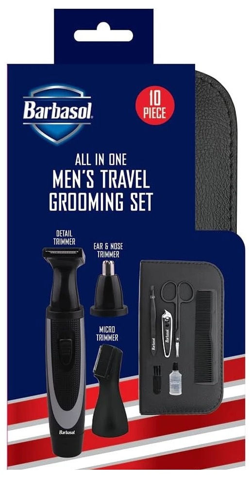 Thumbnail: Barbasol  All in One Men's Travel Grooming Set